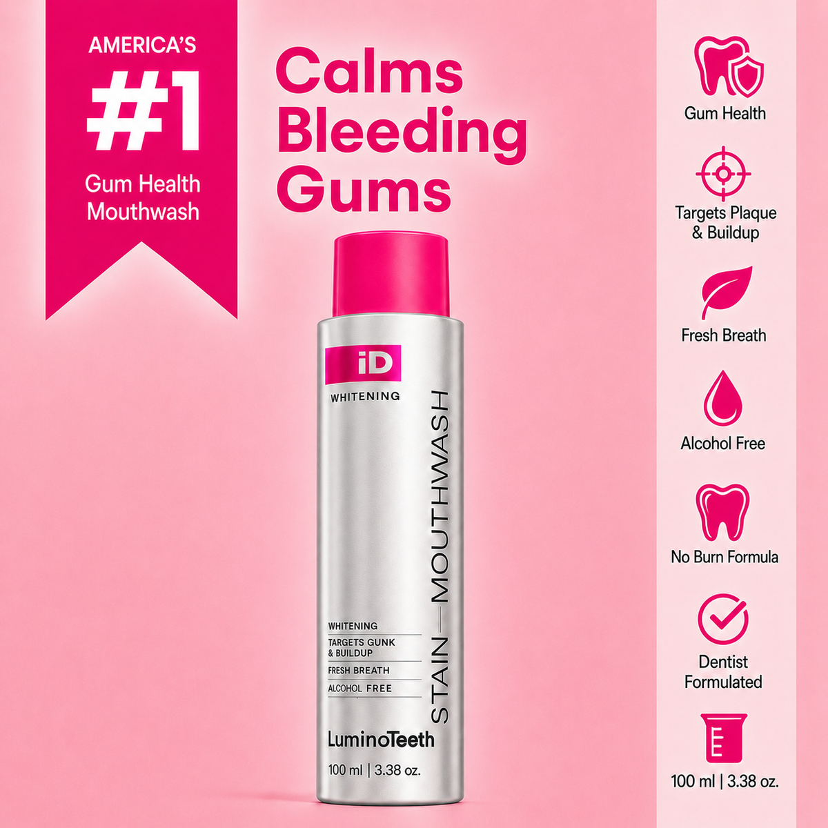 Stain Whitening Mouthwash
