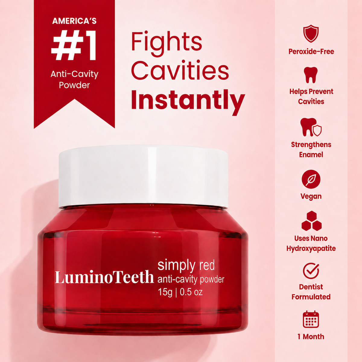 Luminoteeth™ Anti-Cavity Powder